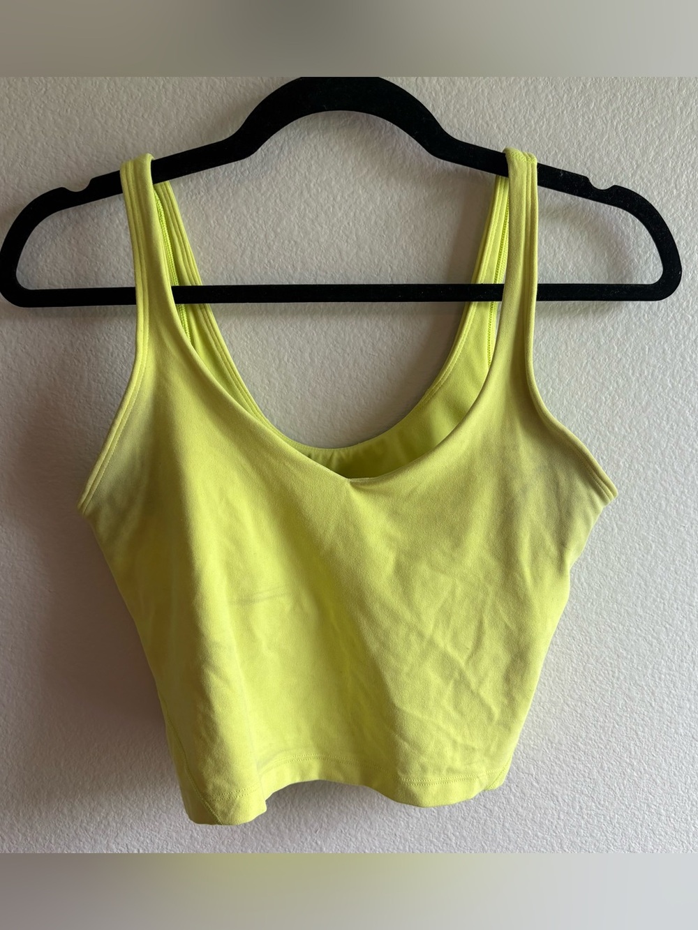 Lululemon Athletica Align Tank Lime Green Yellow